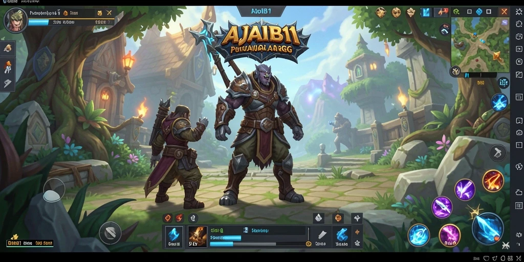 Gambar menunjukkan aksi seru dalam gameplay AJAIB11 yang mendebarkan.