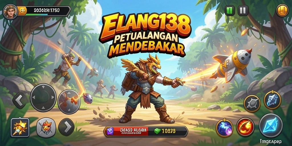 Tampilan gameplay ELANG138 yang penuh aksi dan tantangan.