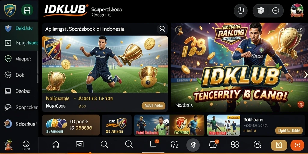 Tampilan gameplay yang menarik dan interaktif dari IDKLUB.