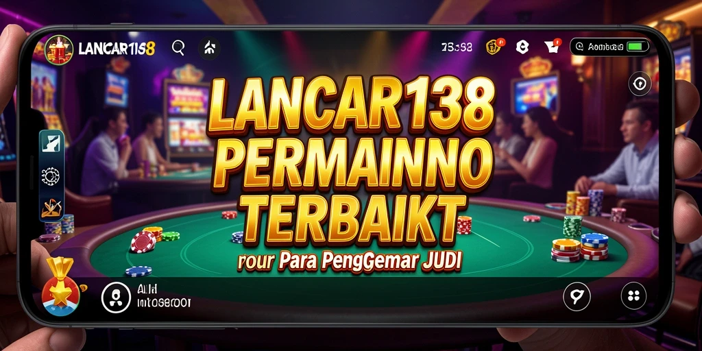 Screenshot gameplay seru LANCAR138 dengan berbagai pilihan permainan Kasino.