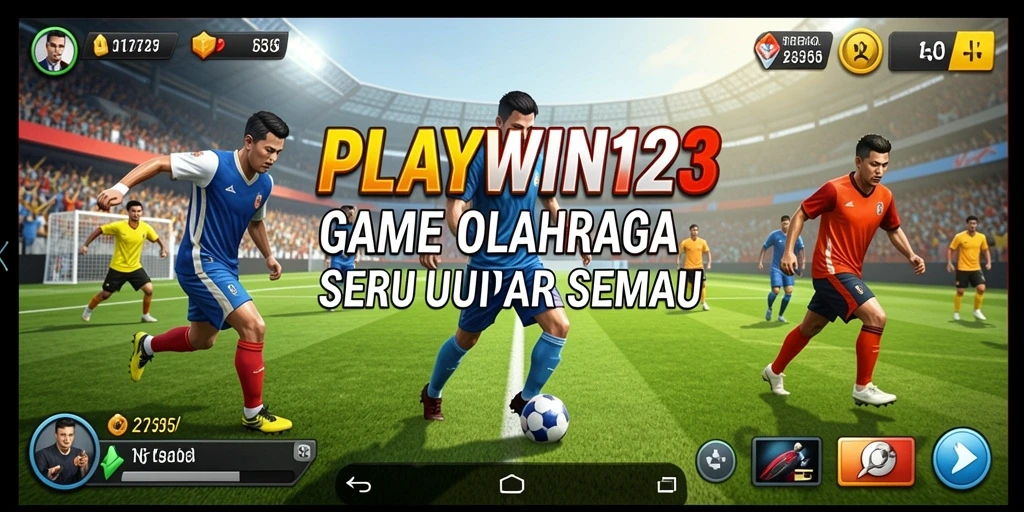 Screenshot dari gameplay seru di <strong>PLAYWIN123</strong> memperlihatkan aksi olahraga yang mendebarkan.