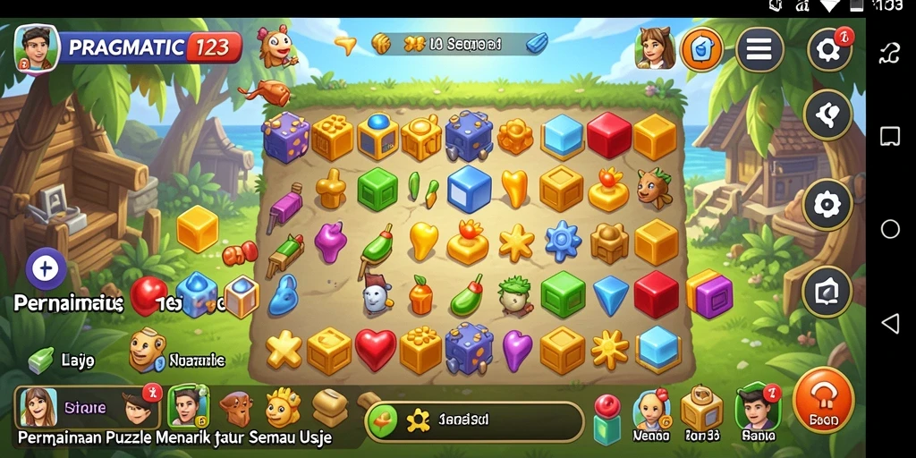 Screenshot dari gameplay PRAGMATIC123 menampilkan tantangan puzzle yang menarik.