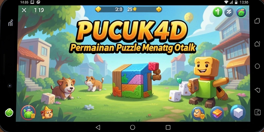 Gameplay PUCUK4D yang penuh tantangan dan seru.